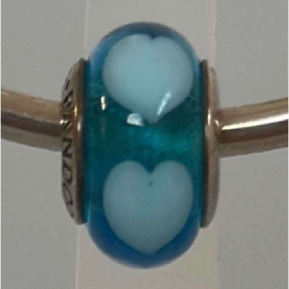 Pandora Blue And White Charm